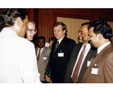 With Mr. John Major, The Right Hon. M.P. and Prime Minister of UK